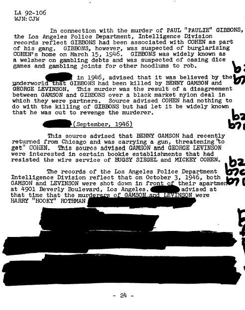 Mickey Cohen FBI Files_2 Mickey Cohen FBI Files_2