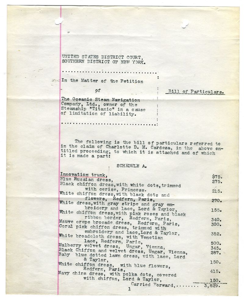 titanic-disaster-white-star-line-and-passenger-legal-documents_3 titanic-disaster-white-star-line-and-passenger-legal-documents_3